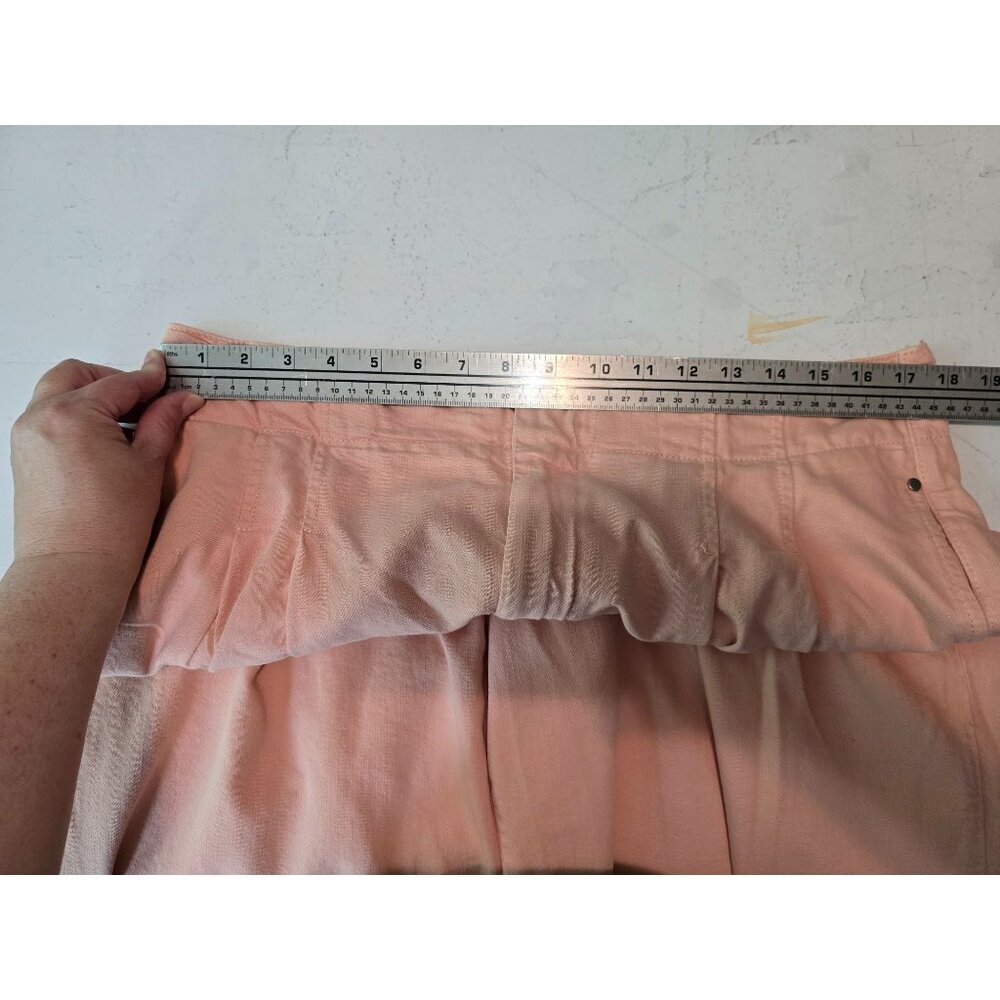 Women's Wide-Leg Pink Pants - Picture 8 of 8